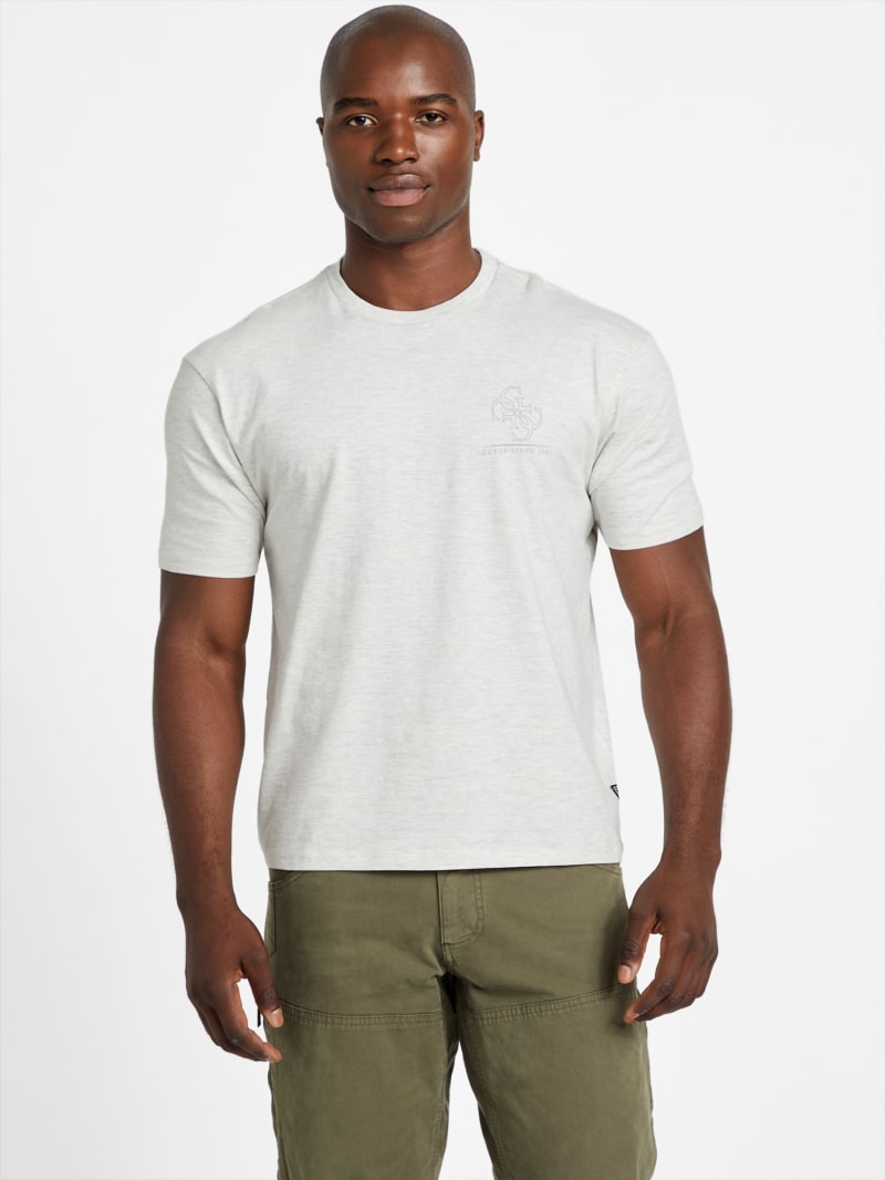 GUESS® Eco Basic Distressed Quattro G Tee