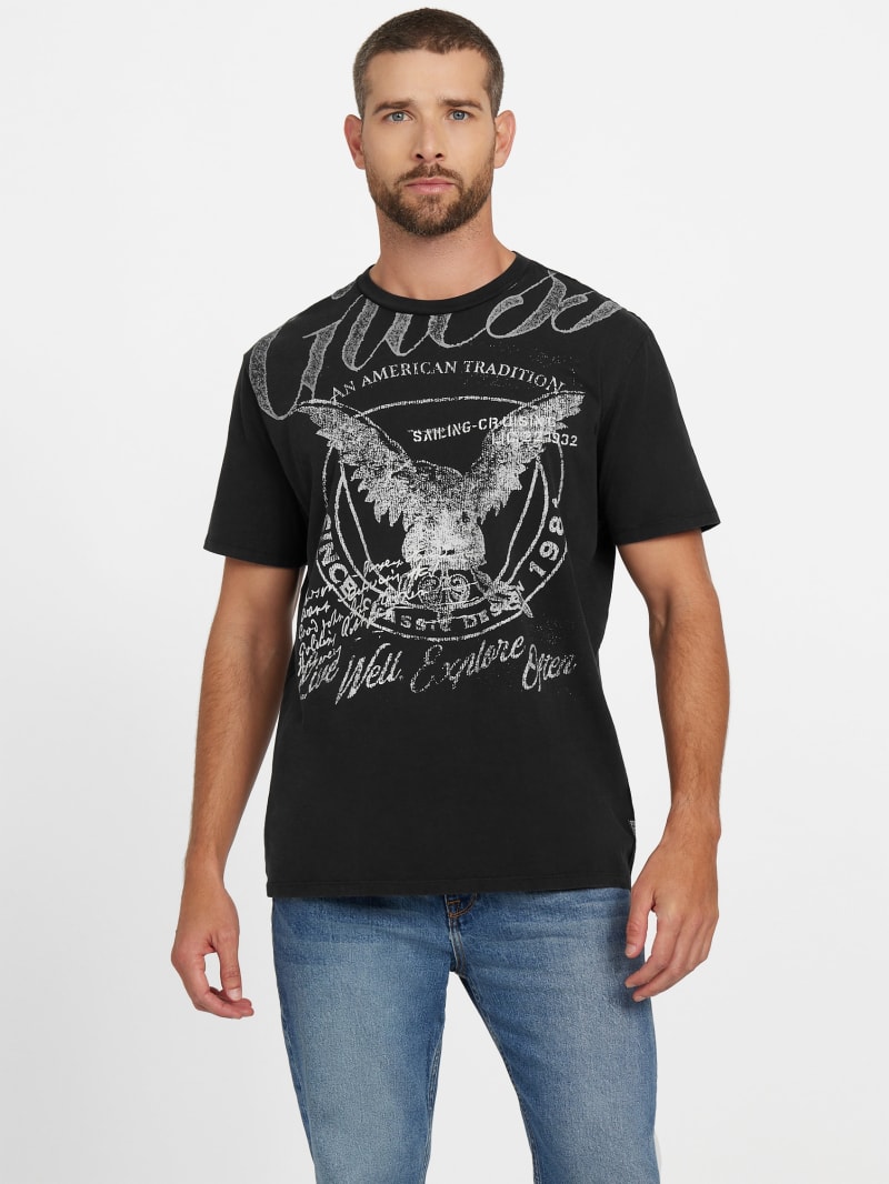 Eco Live Well Crewneck Tee | Guess US