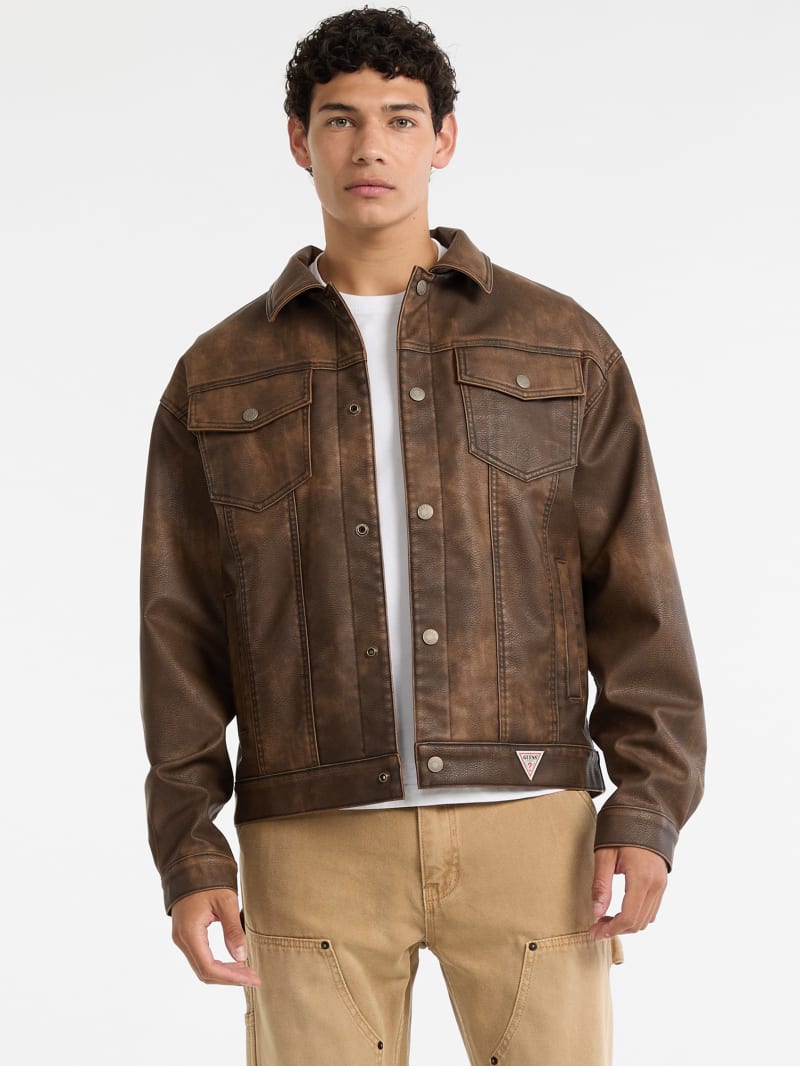 Guess USA ジャケット GUESS USA logo-plaque zip-up Jacket | Black | FARFETCH