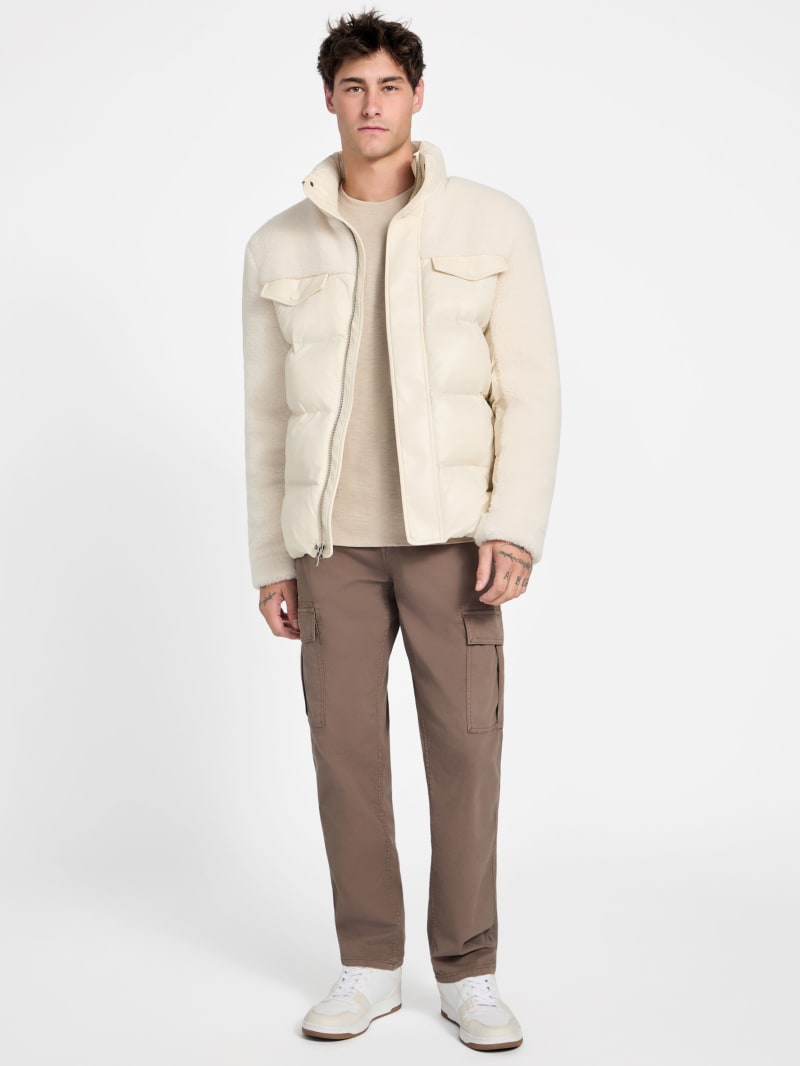 Mix Puffa Shearling Jacket - thumbnail 2