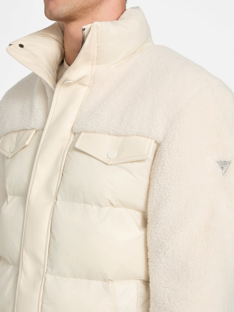 Mix Puffa Shearling Jacket - thumbnail 3