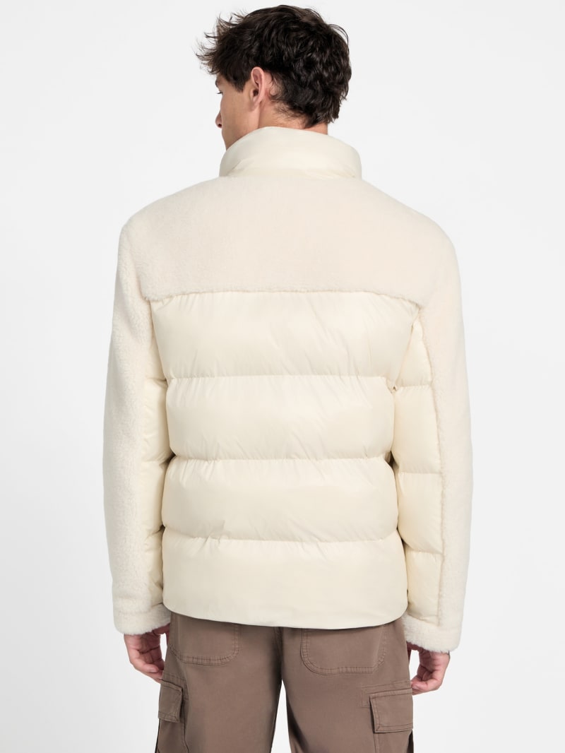 Mix Puffa Shearling Jacket - thumbnail 4