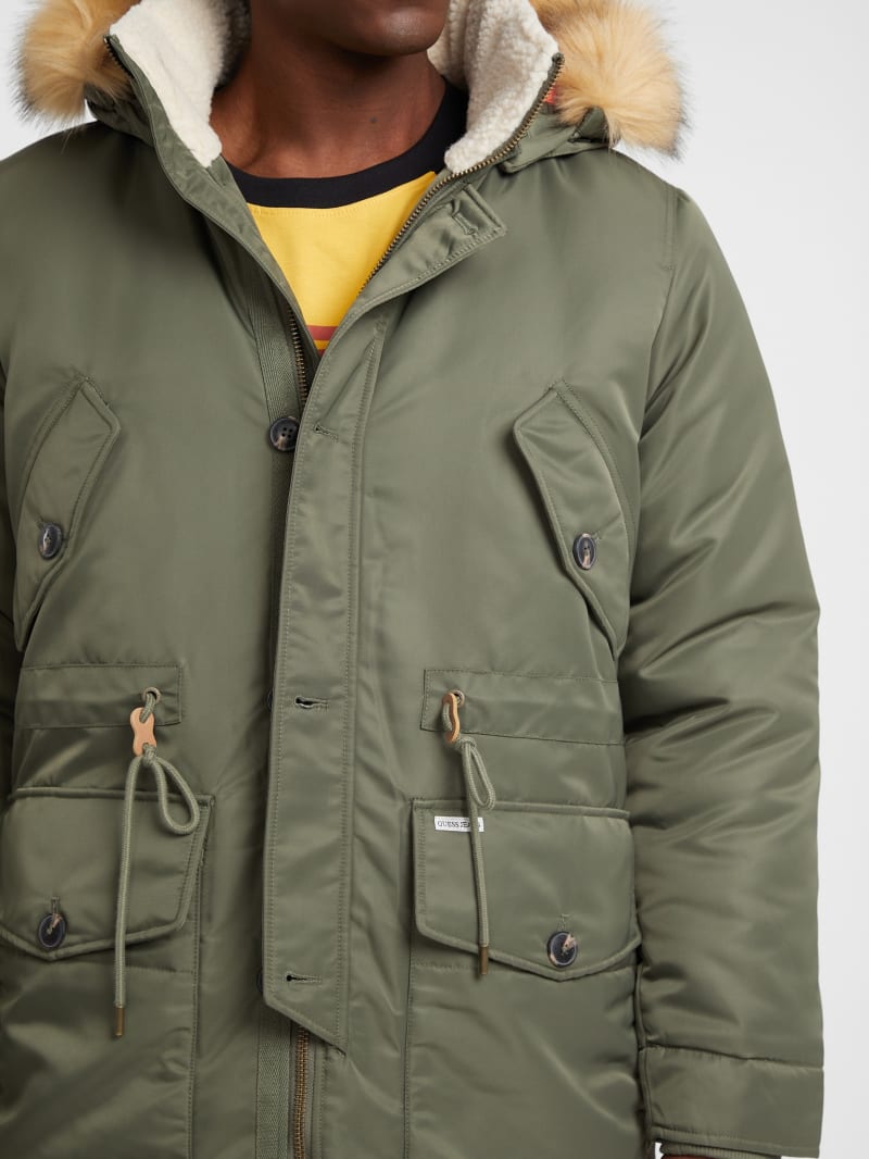 Nylon Hooded Parka