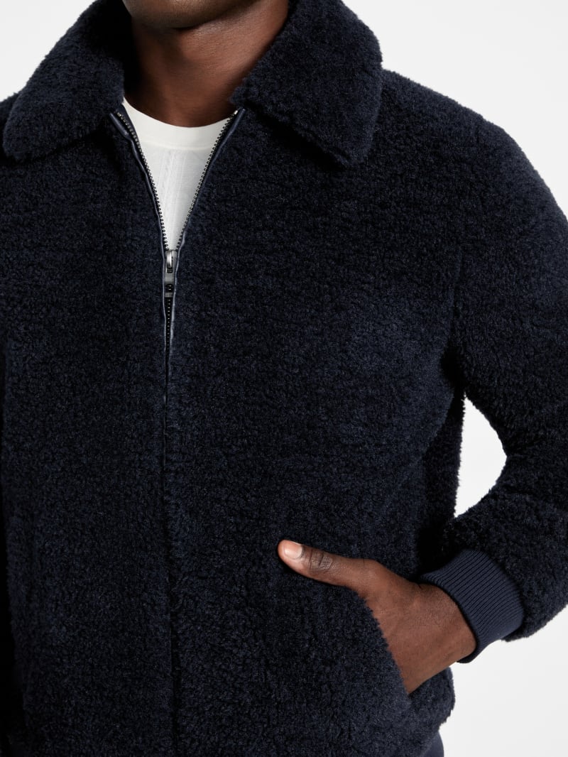Eco Teddy Faux-Fur Jacket - thumbnail 3