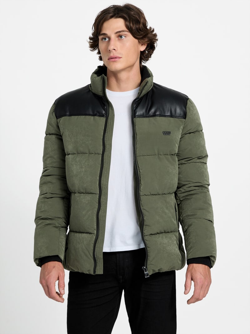 Hooded puffer jacket