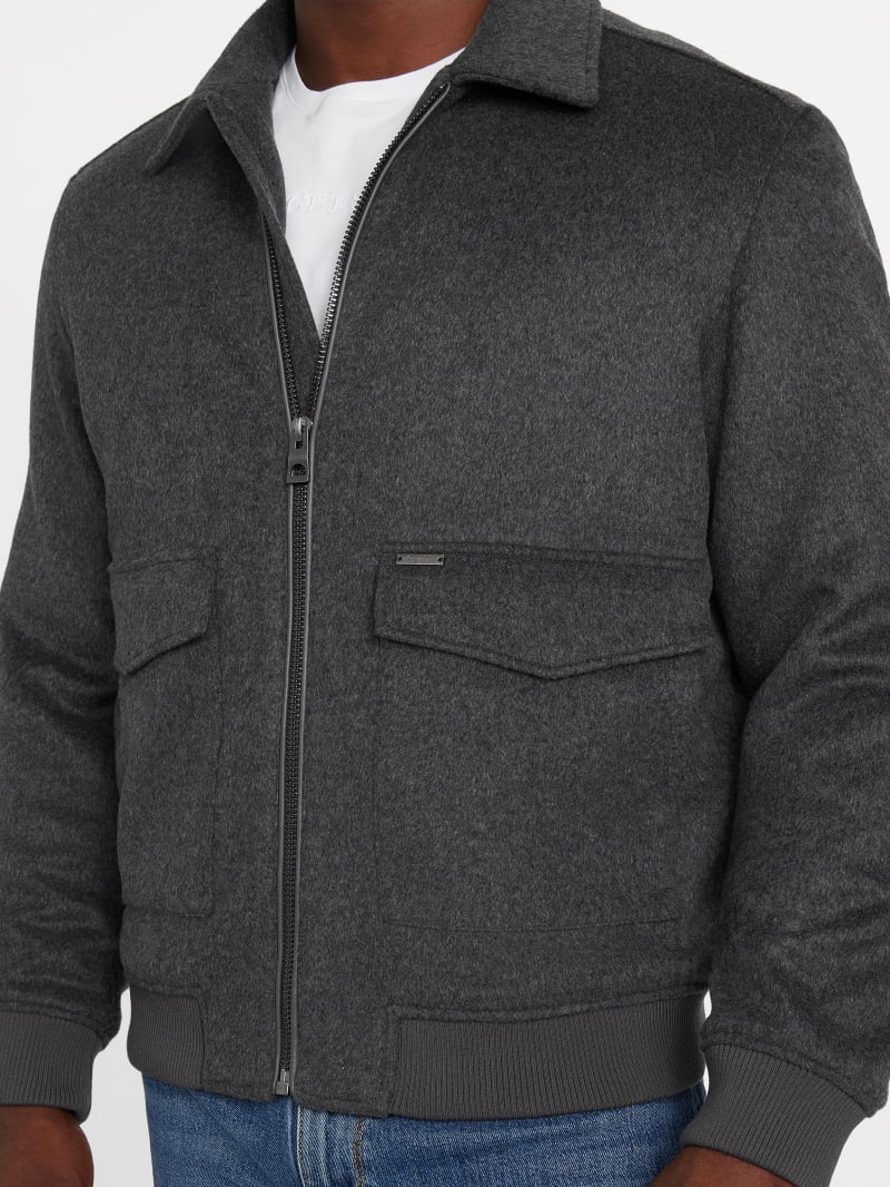 Eco Padded Wool-Blend Jacket - thumbnail 3