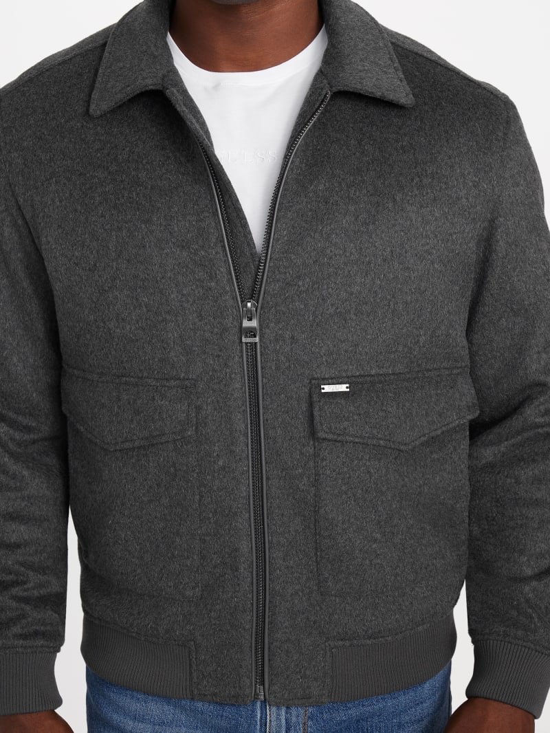 Eco Padded Wool-Blend Jacket - thumbnail 5