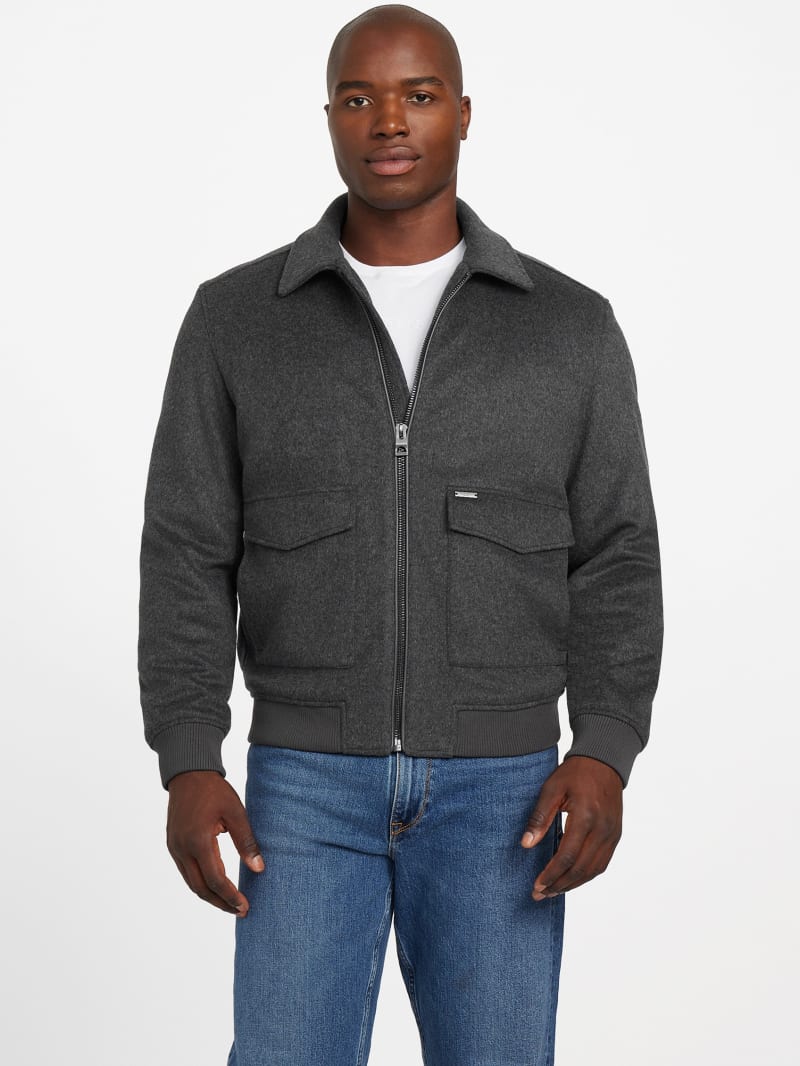 Eco Padded Wool-Blend Jacket - thumbnail 6