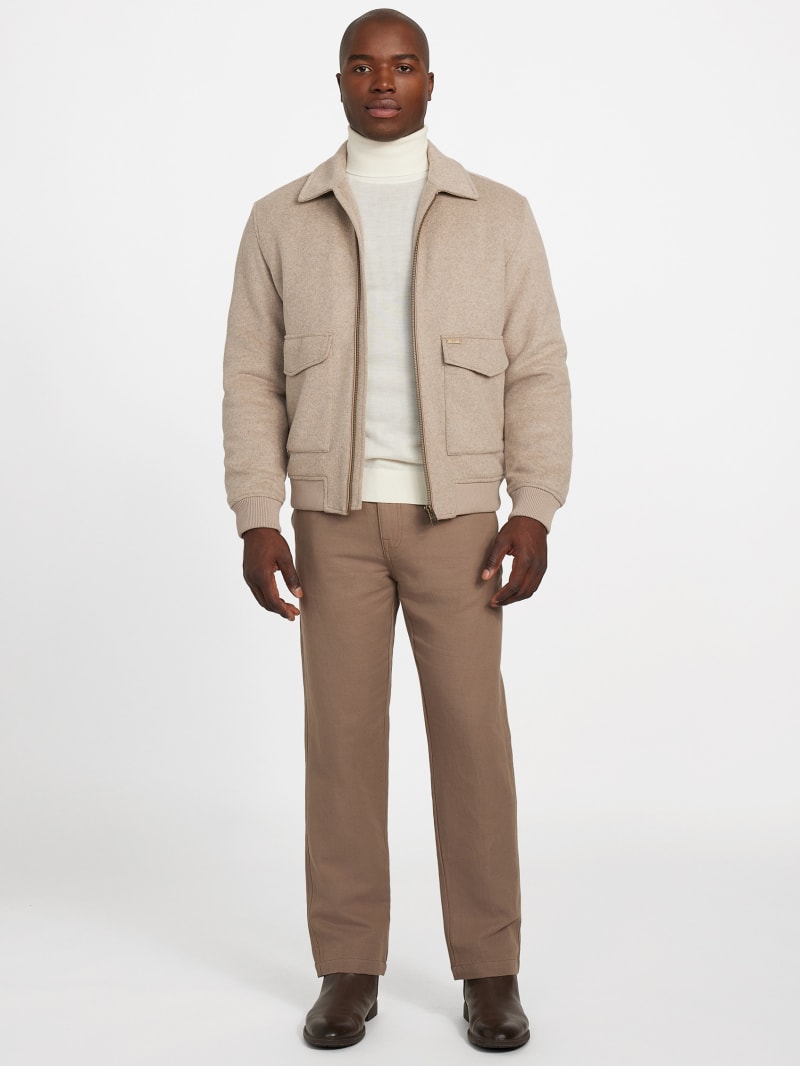 Eco Padded Wool-Blend Jacket