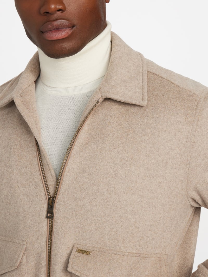 Eco Padded Wool-Blend Jacket
