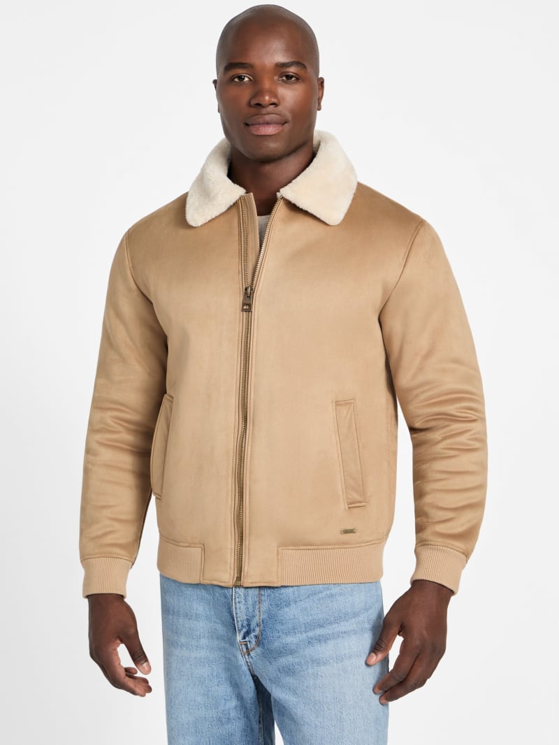 GUESS® Eco Soft Shearling Jacket Men