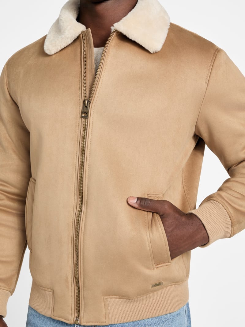 GUESS® Eco Soft Shearling Jacket