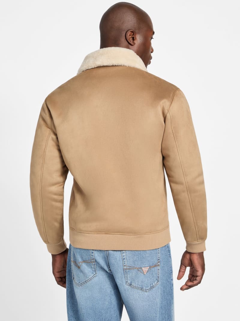 Eco Soft Shearling Jacket - thumbnail 4