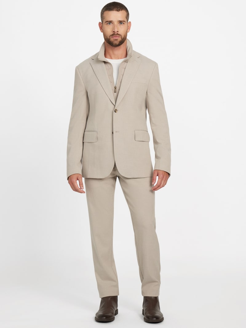 Utility Wool-Blend Blazer