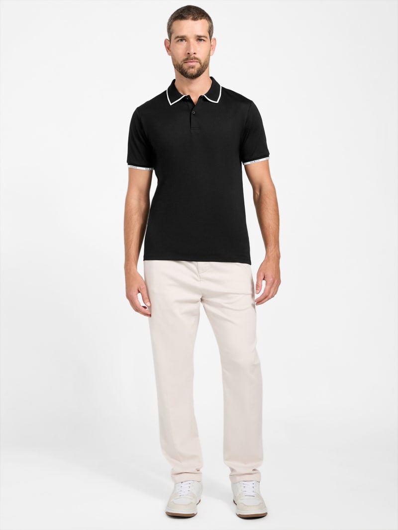Eco Paul Pique Tipping Polo - thumbnail 2