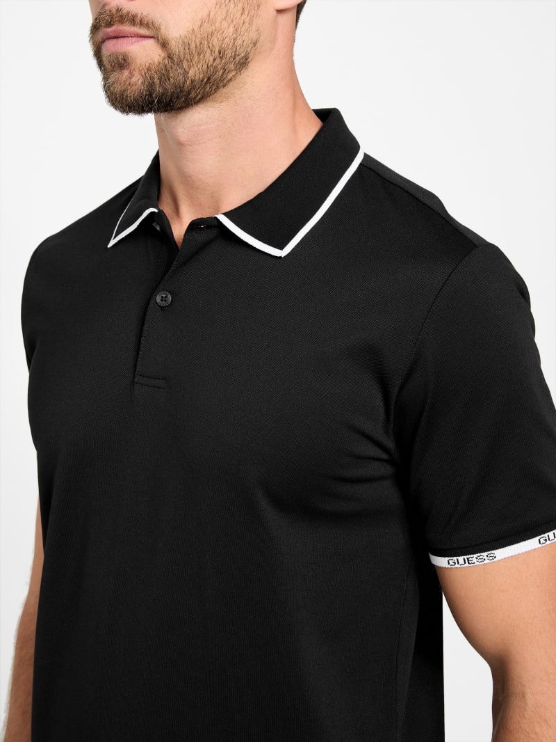 Eco Paul Pique Tipping Polo - thumbnail 4