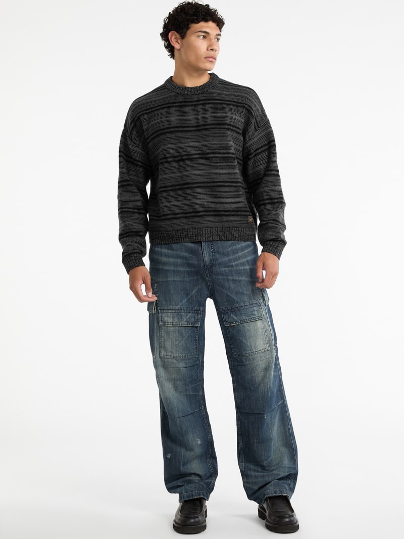 GUESS Originals Boxy Stripe Sweater - thumbnail 2