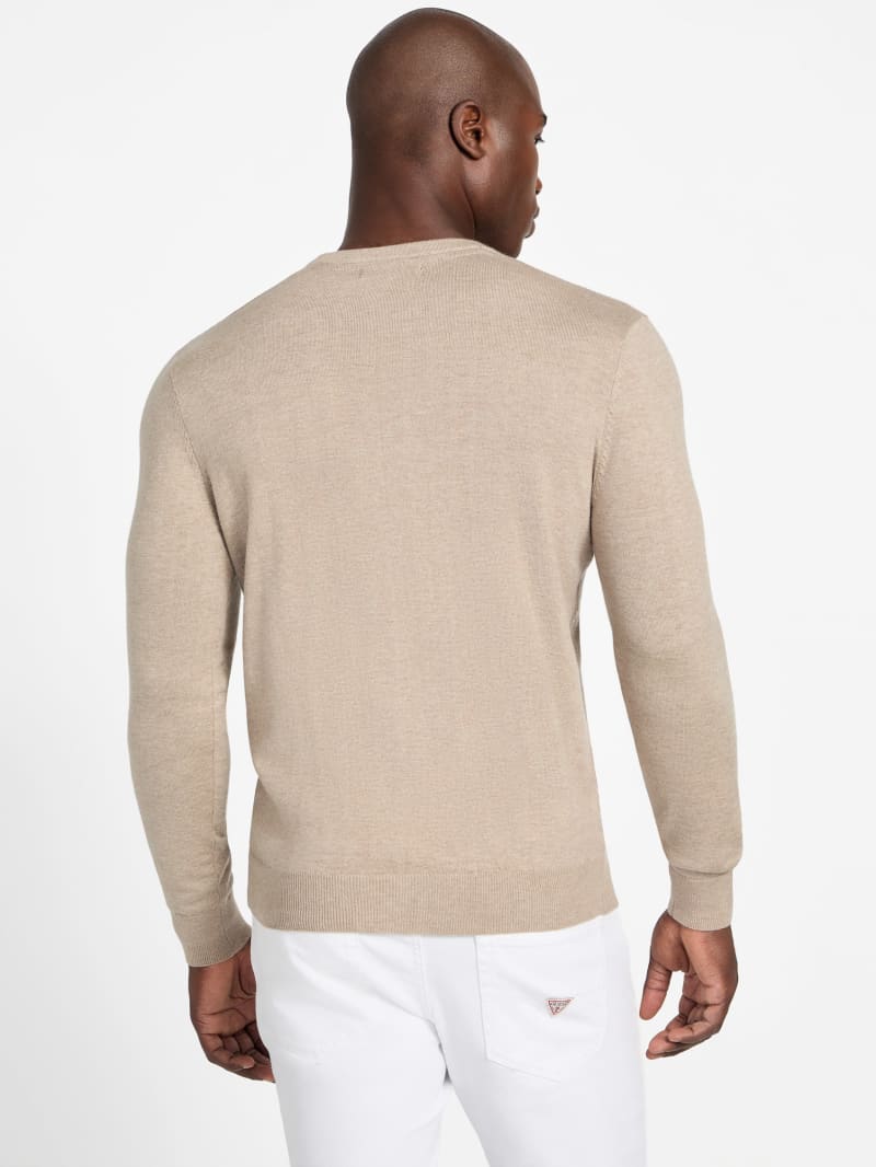 Jamaar Crewneck Stitched Sweater
