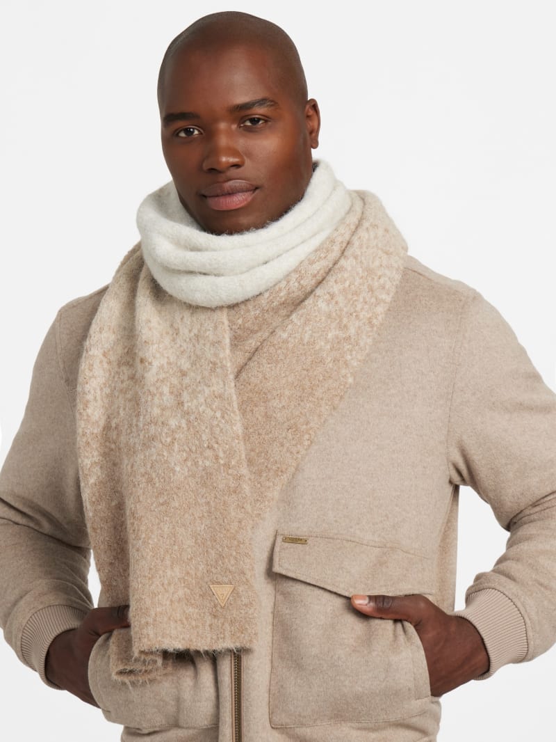 Trey Marled Striped Scarf