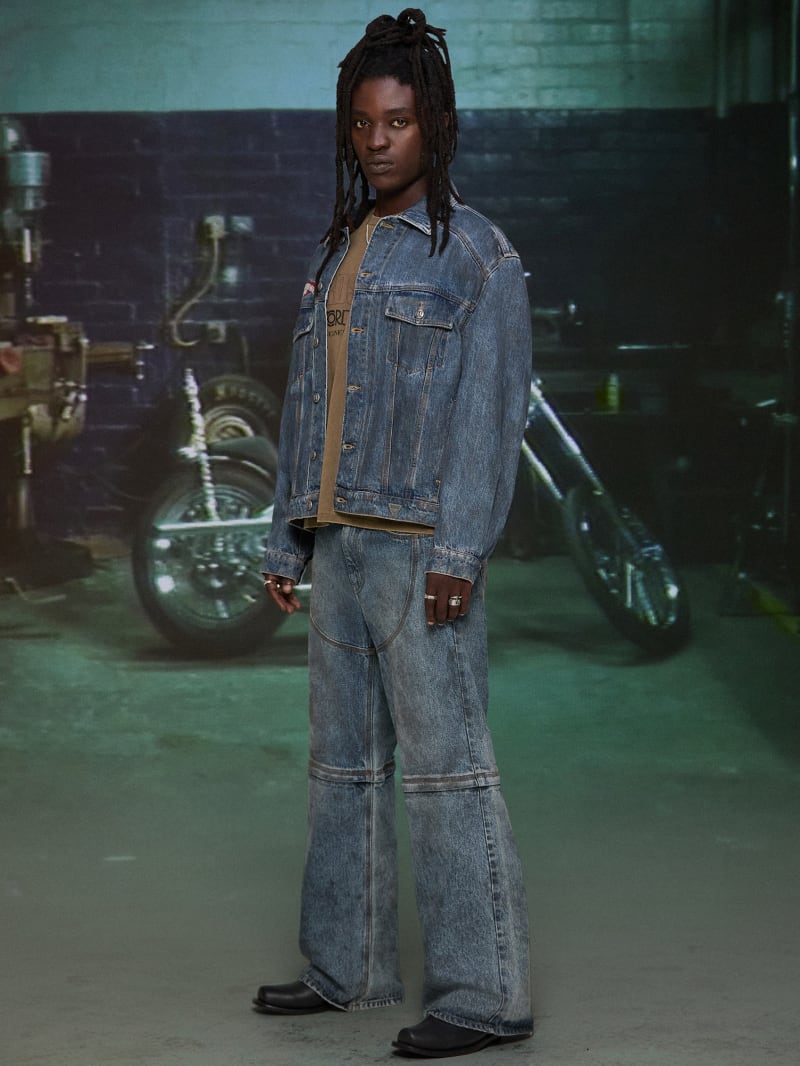 GUESS® HARDSTONE Zip-Off Denim Jeans