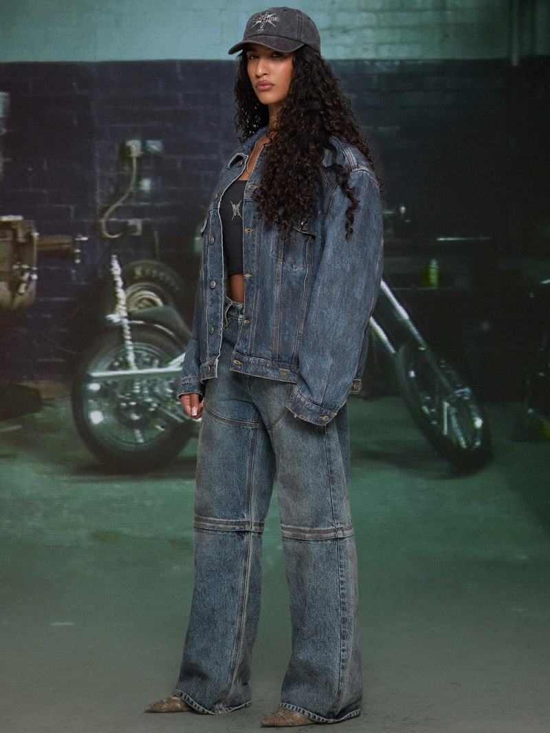 GUESS® HARDSTONE Zip-Off Denim Jeans