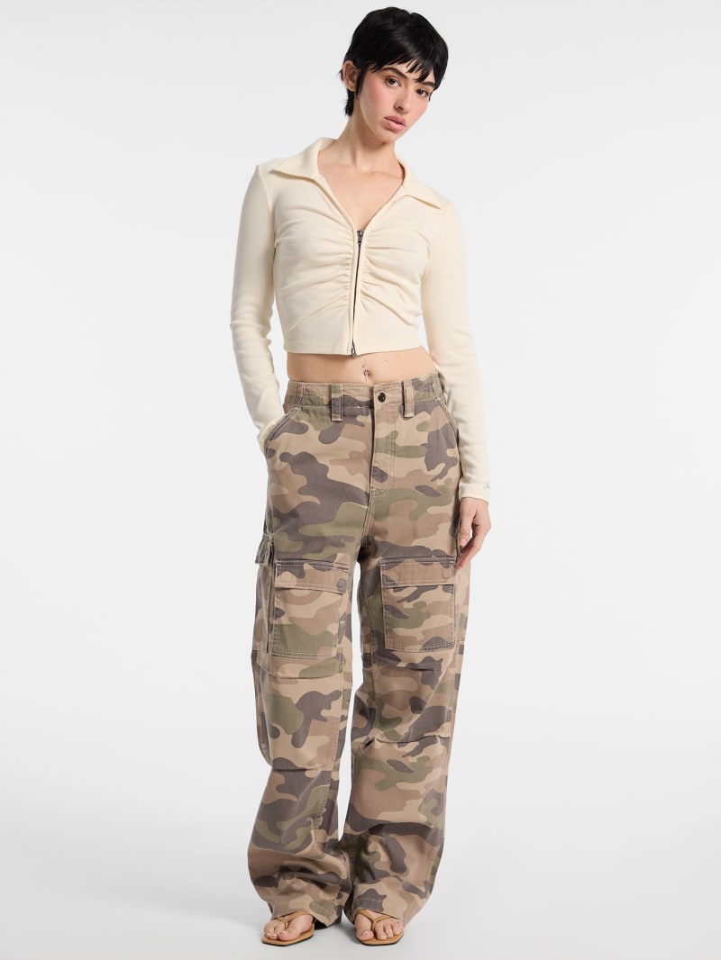 GUESS® Eco GUESS Originals Twill Camo Cargo Pants