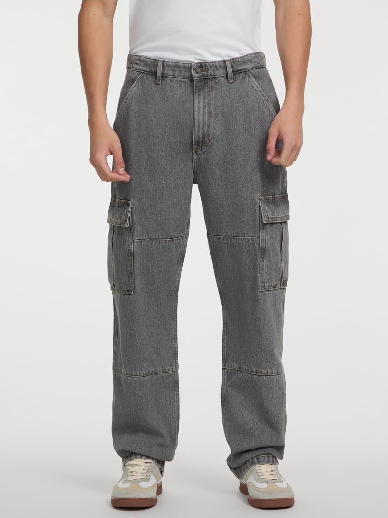 パンツ S droop denim pants THEREDTHREAD gray THEREDTHREAD / ザレッドスレッド】S droop denim pants