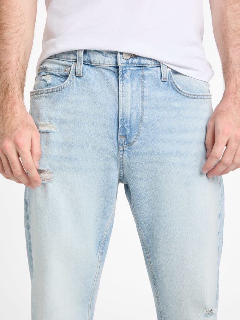 Eco Mason Distressed Straight Jeans | GUESS