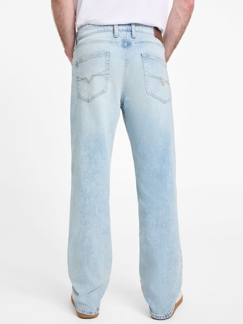Eco Mason Distressed Straight Jeans | GUESS