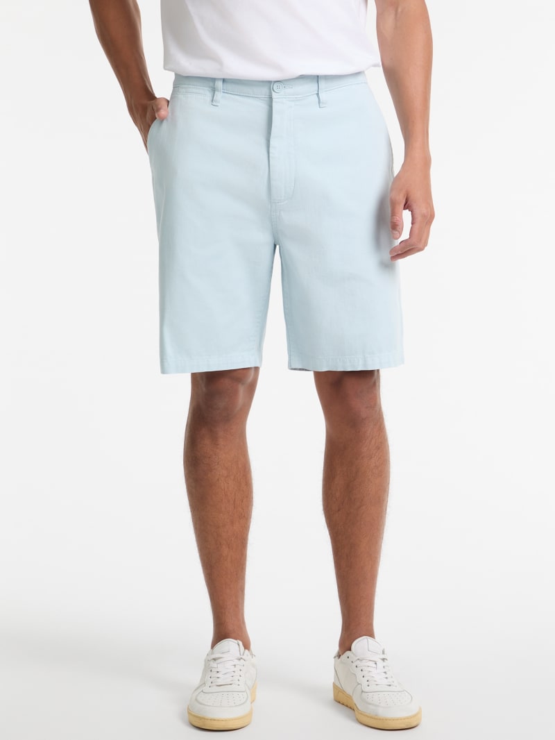 ショートパンツ ERMANNO SCERVINO D466P325EMY_S4217 Shorts Viscose Bermuda Ermanno Scervino Viscose Bermuda Shorts in Blue | THE LIST