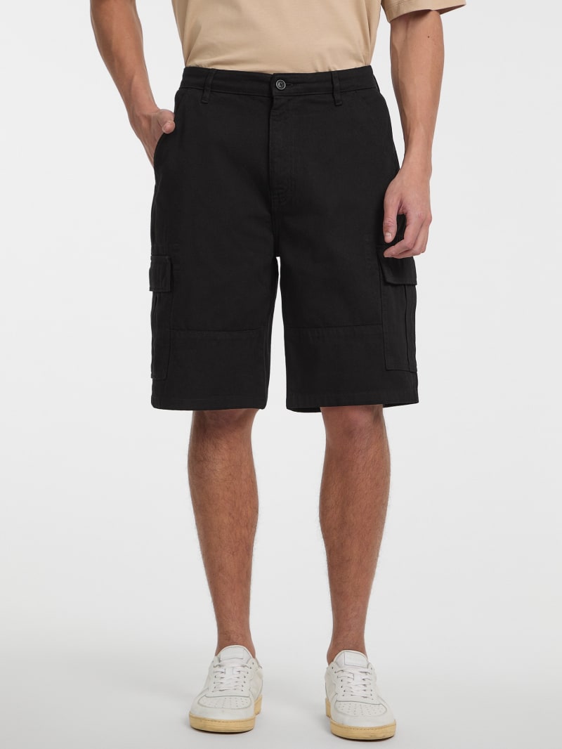 Twill Cargo Chino Shorts | GUESS Canada