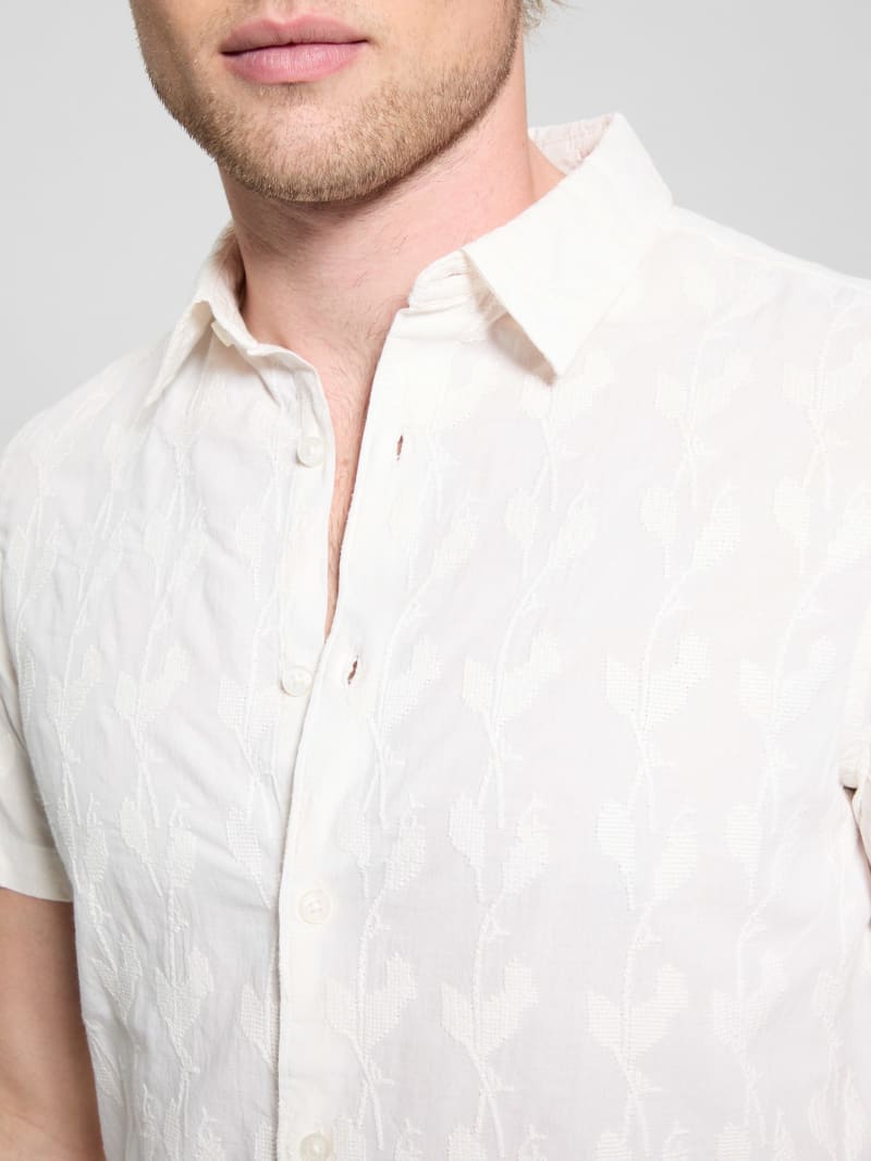 Jacoby Woven Short-Sleeve Shirt | GUESS