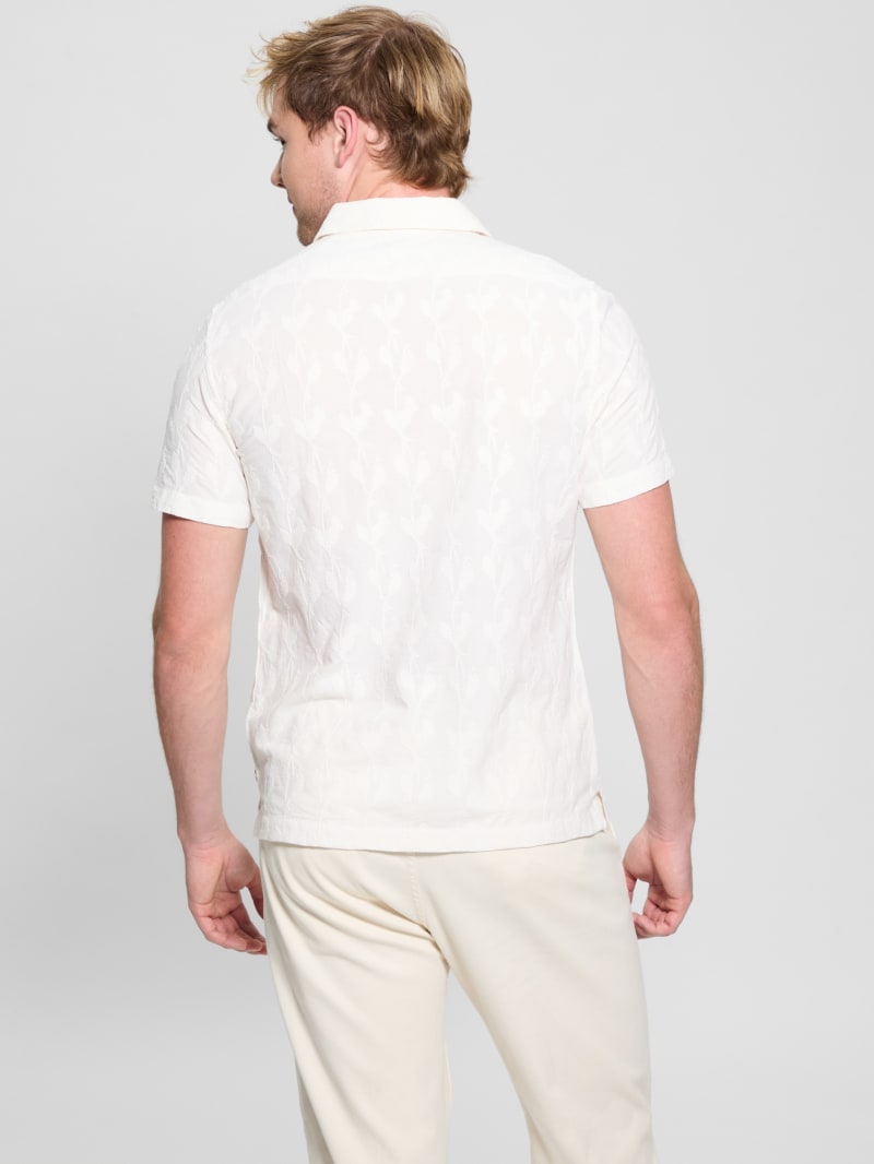 Jacoby Woven Short-Sleeve Shirt | GUESS
