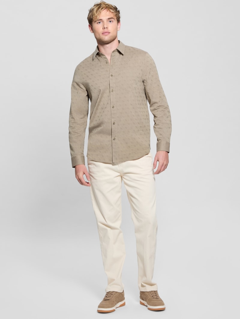 Eco Quattro G Jacquard Shirt | GUESS