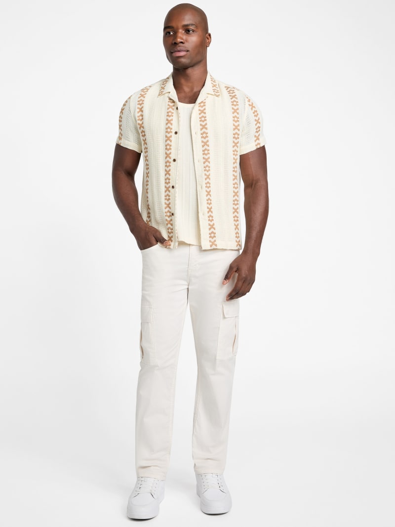 Sandoval Dobby Shirt | GUESS Canada