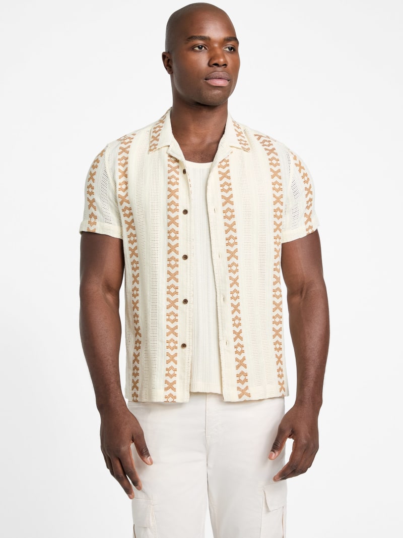 Sandoval Dobby Shirt | GUESS