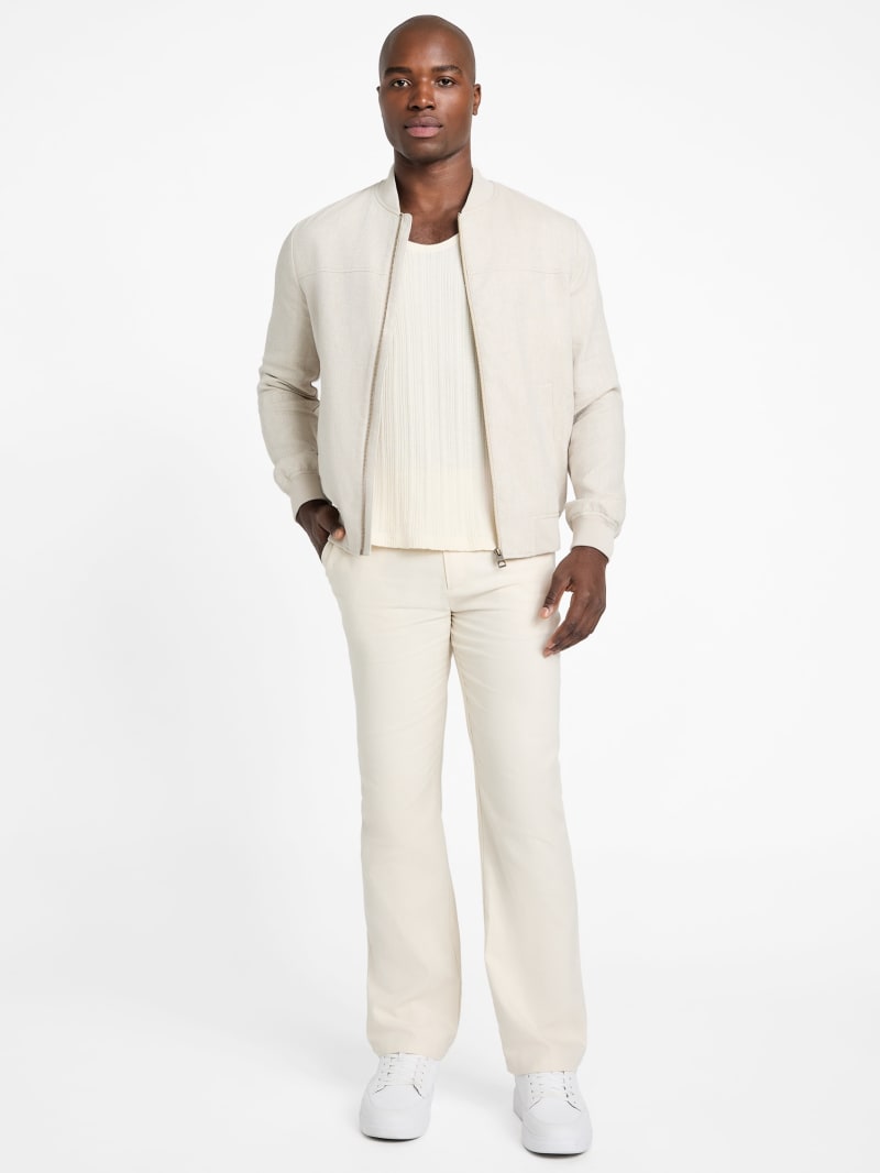 Eco Herringbone Flight Jacket | GUESS Eco Herringbone Flight Jacket | GUESS