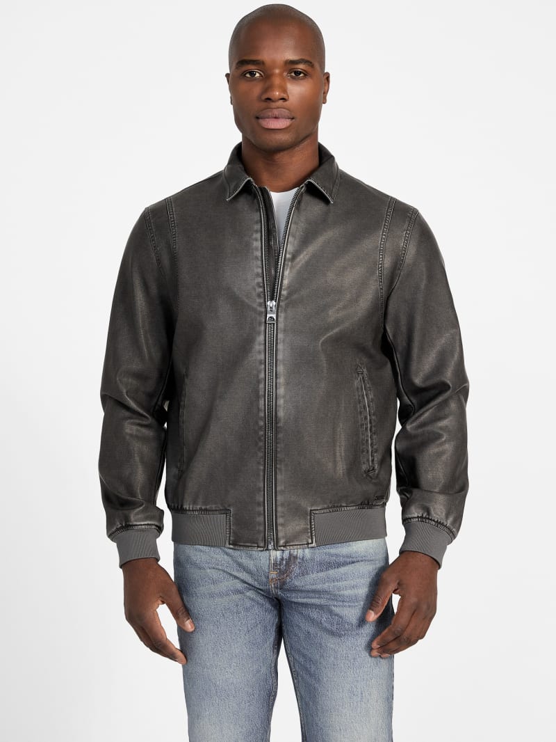 ジャケット・アウター Jimwag Fake leather blouson LEATHER ZIP BLOUSON | YOKE(ヨーク) / アウター ブルゾン