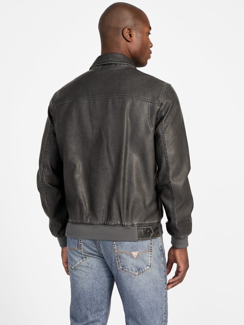 ジャケット・アウター Jimwag Fake leather blouson 71f5x902qmL._UY1000_.jpg