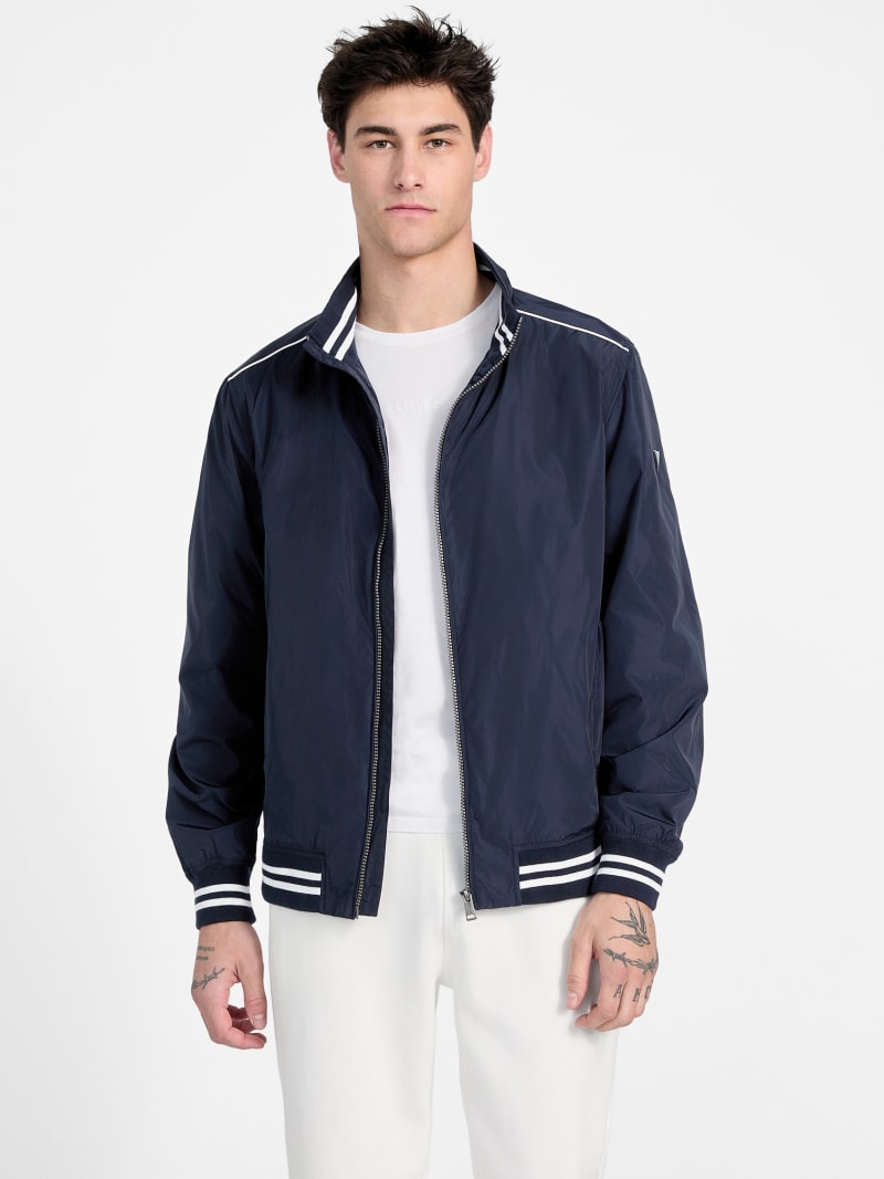 Eco Urban Satin Flight Jacket | GUESS