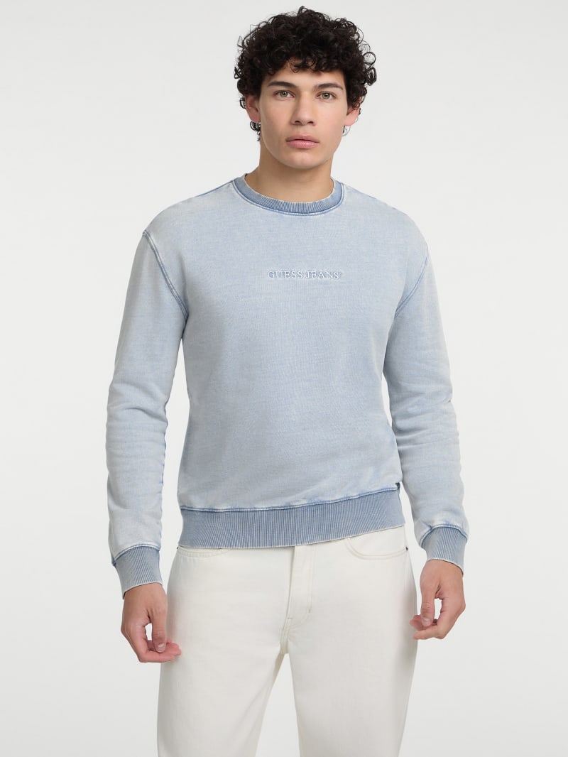 【GUESS JEANS】 Mens Crewneck Sweatshirt VTG Guess Jeans USA Mens XXL Crewneck Sweatshirt Designer