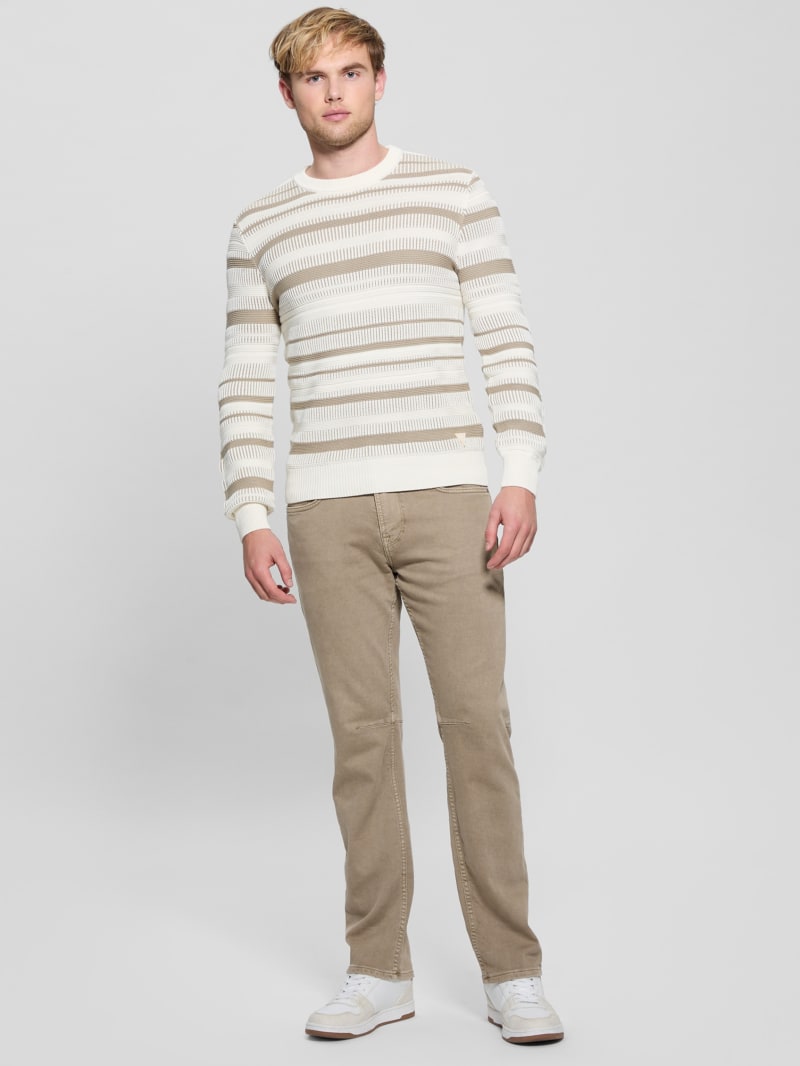 GUESS® Eco Grover Striped Sweater