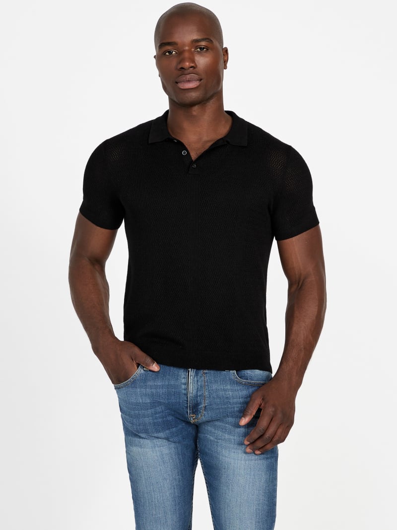 Eco Elijah Knit Polo | GUESS