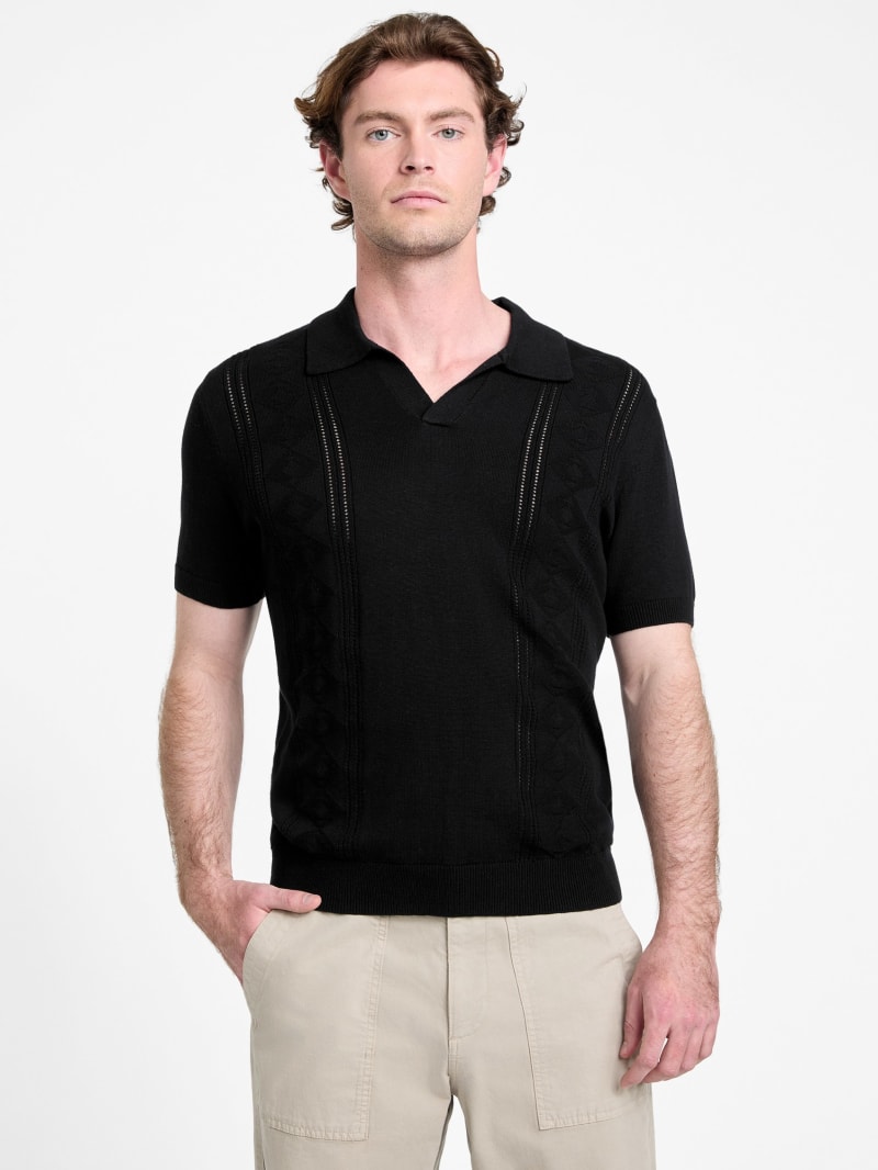 Rib Pointelle Bryant Polo
