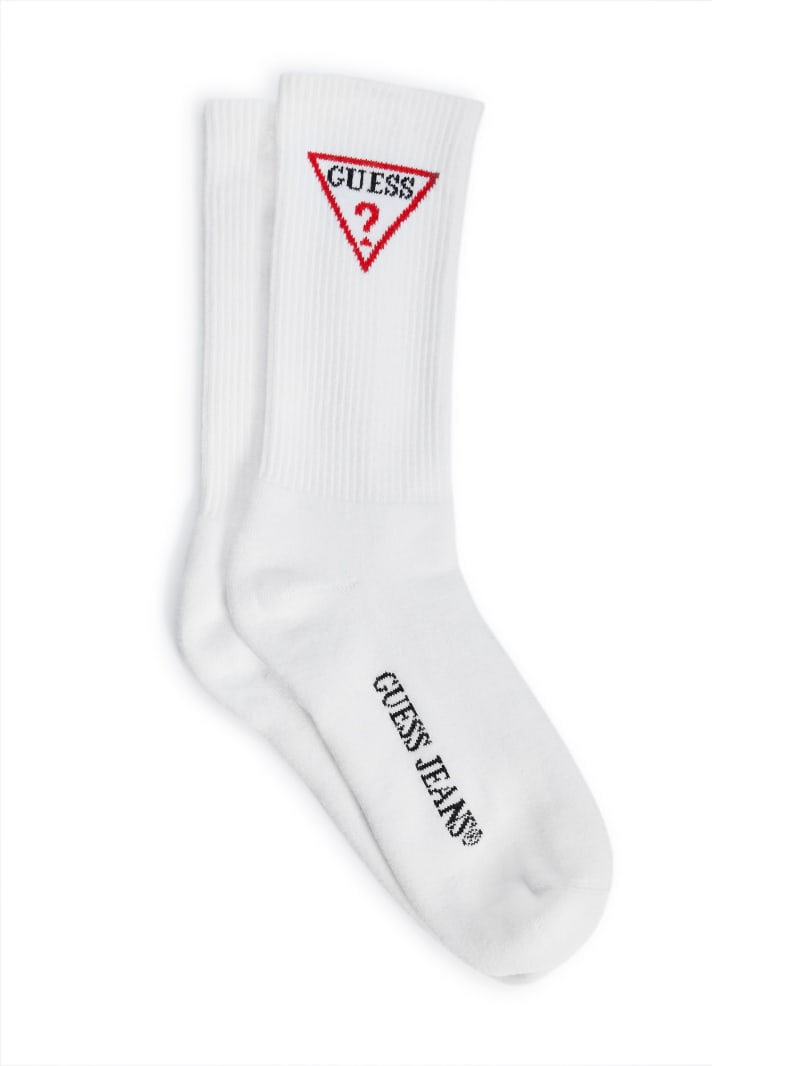 Unisex Triangle Logo Crew Socks