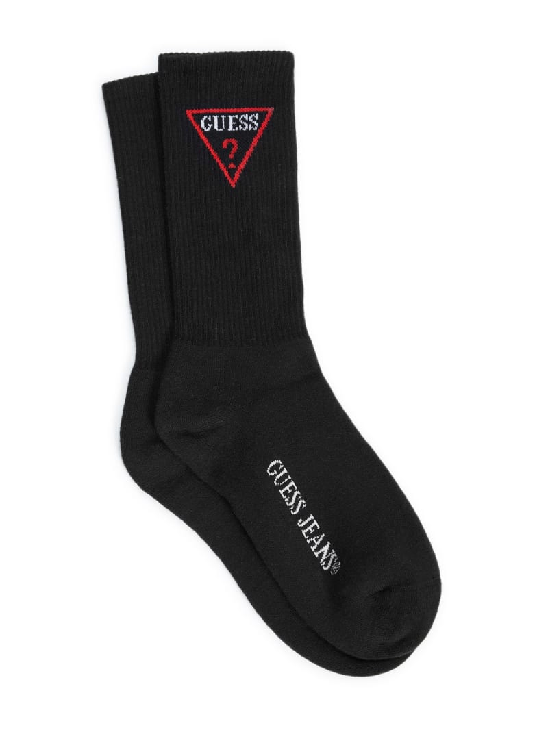 Unisex Triangle Logo Crew Socks