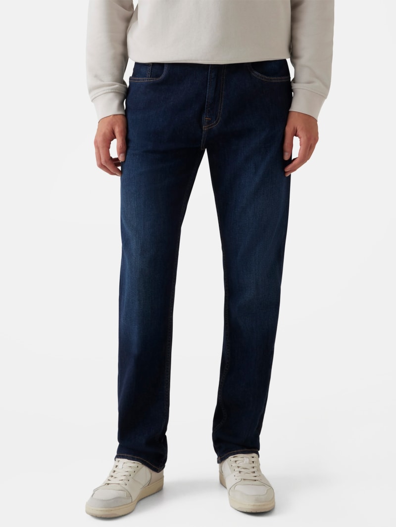 blue._.bluesky._.blueさん1-31-1 ONSWEFT Mid waist Regular Fit Jeans | Medium Blue | ONLY & SONS®