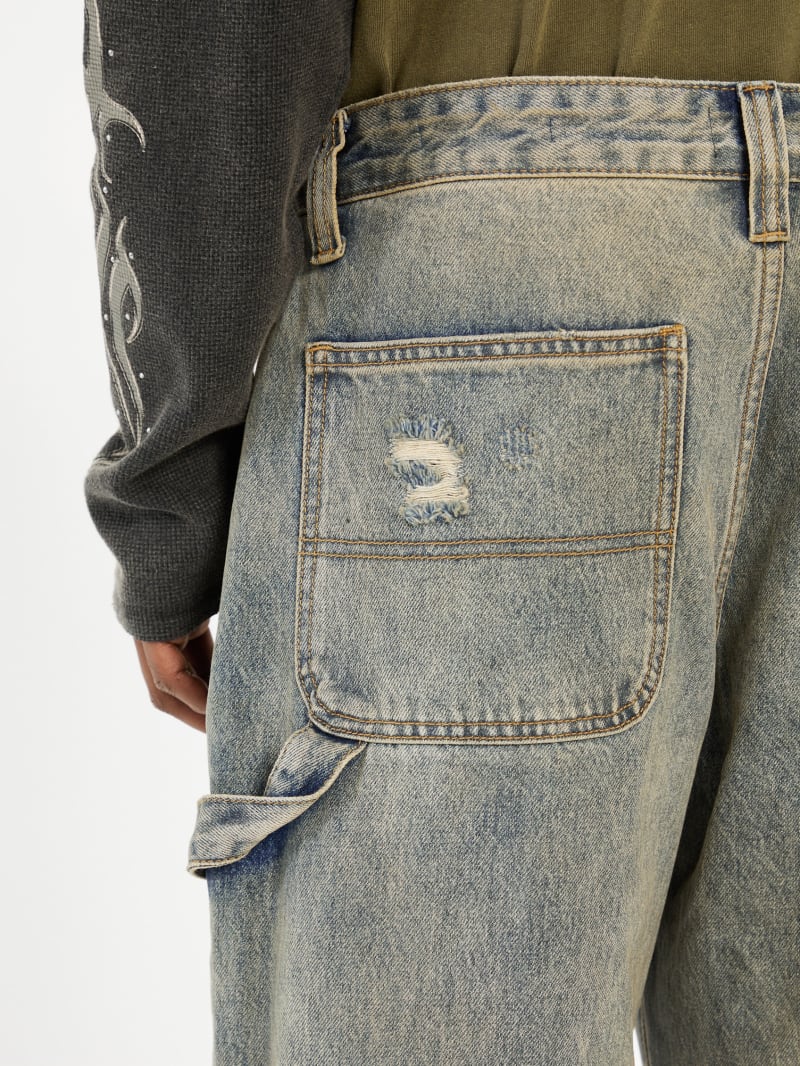 ★★Guess★★ GO Women's M-Tone Carpenter YP1D1336 GUESS ORIGINALS Womens Carpenter Jeans - DENIM | Tillys