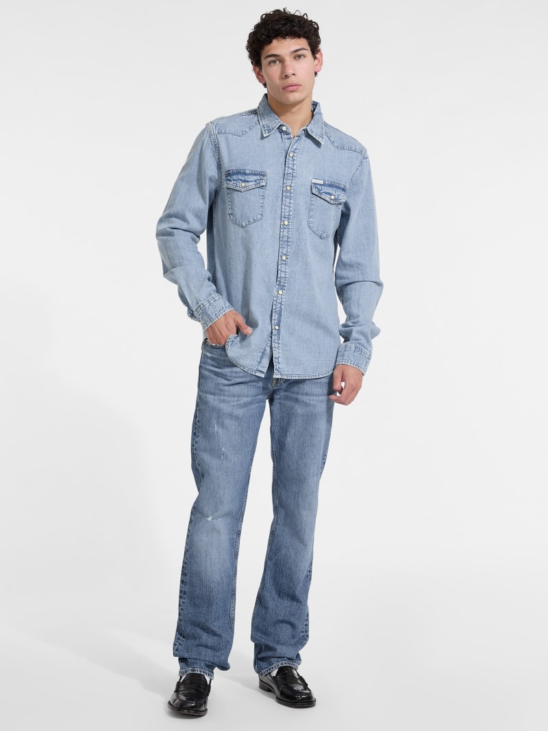 Slim Denim Shirt