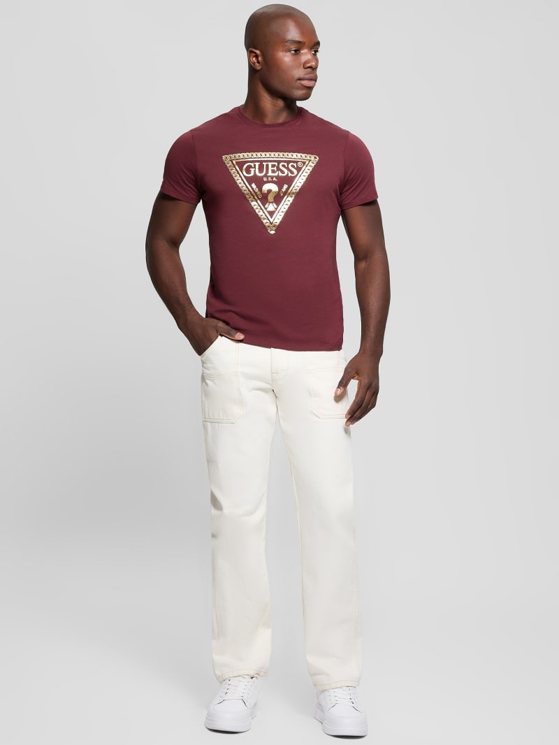 Guess green and red shirt cheap
